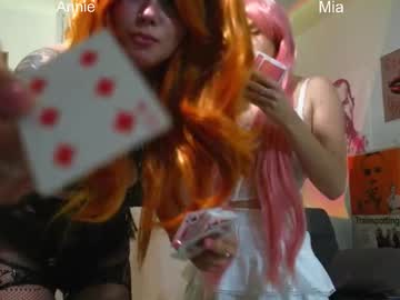 2playqueens, 18 years old, GOAL: Mia's ahegao and choke her [88 tokens remaining] Hey there! We’re Annie and Mia ? #couple #lesbians #redhead #teen #new, webcam photo