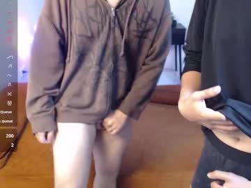 Cutefriends, 20 years old, Blow job both [23 tokens left] CUM on Guys lets have fun!!! #lovense #bigass #young #couple #new, webcam photo