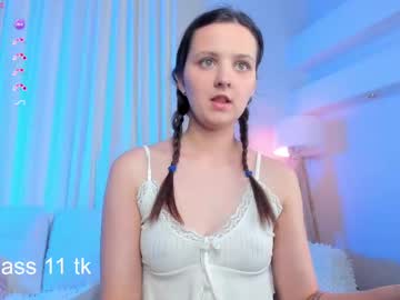 Fluffy_waffles, 18 years old, Fav vibes: 33 random time?Naughty student, wants to take possession of the attention of daddy  // GOAL: Squeeze my tits [70 tokens left]  #british #puffynipples #smalltits #daddysgirl #young, webcam photo