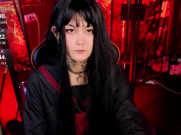 Gothxraven, GOAL: Sloppy blowjob [91 tokens remaining] Welcome to my room! #asian #petite #ahegao #tattoo #new, webcam photo