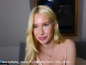 Hailey_would, GOAL: sexy creamy nipples play [337 tokens remaining] hi! Im Hailey! That's my new room! Lets have fun)  #blonde #bigass #teen #18 #new, webcam photo