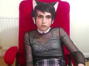 Master_and_doll_, Shy Femboy (Make me smile 25tks) #new #femboy #findom #shy #goth", webcam photo
