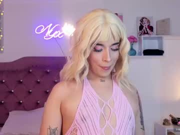 Nyx__blackwood, 22 years old, GOAL: Flash Cock [132 tokens remaining] Make my Cum? - Goal is : Edge until cum #latina #lovense #18 #femboy #cum, webcam photo